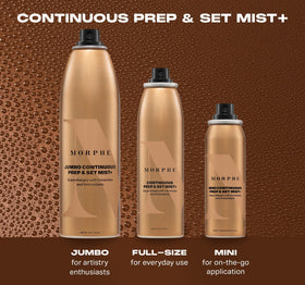 MORPHE ingredient label showing ceramides and antioxidants for barrier-supporting benefit