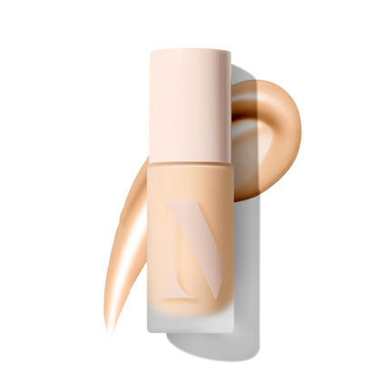 MORPHE front bottle of Lightform Dewy Foundation showing packaging and shade