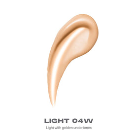 MORPHE close-up of foundation pump and cap demonstrating easy dispensing
