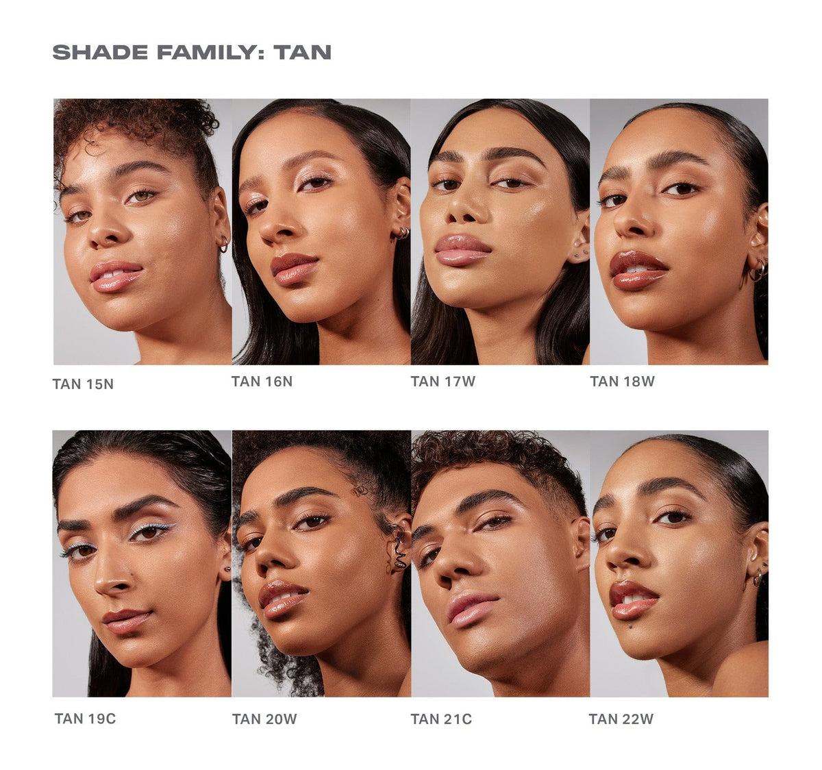 Morphe Lightform swatches on arm showing Tan 17W and shade matching for accurate selection