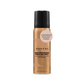 MORPHE front packaging view showing compact travel-ready spray and benefits
