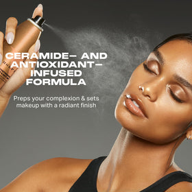 MORPHE nozzle close-up showing continuous spray mechanism for even coverage