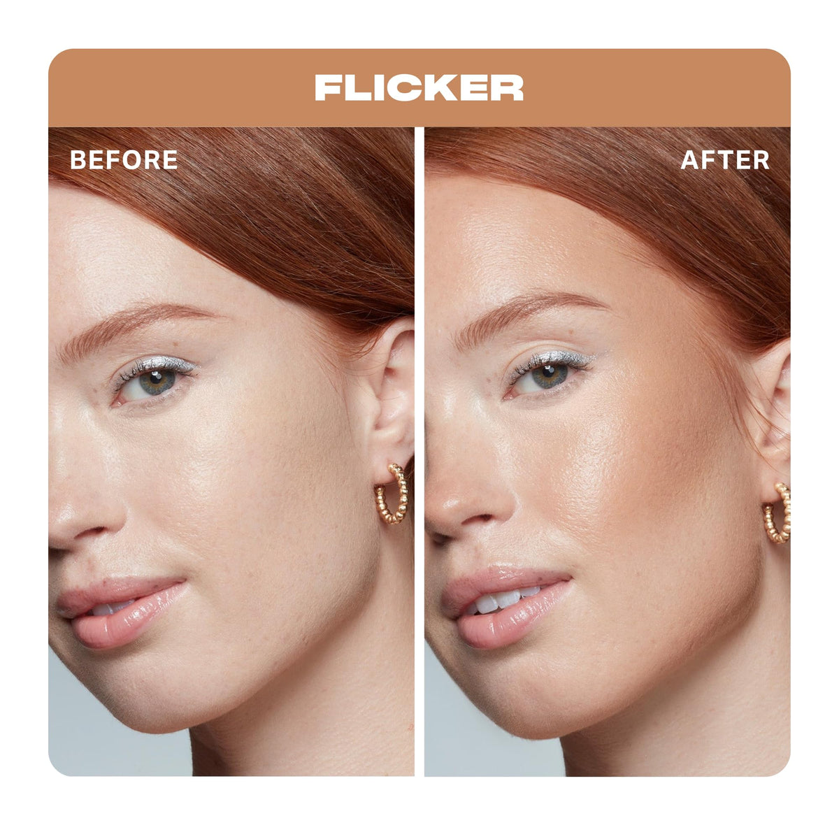 MORPHE close-up of bronzer stick tip highlighting creamy, blendable texture