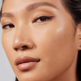 Morphe foundation drop on hand showing lightweight texture and blendability benefit