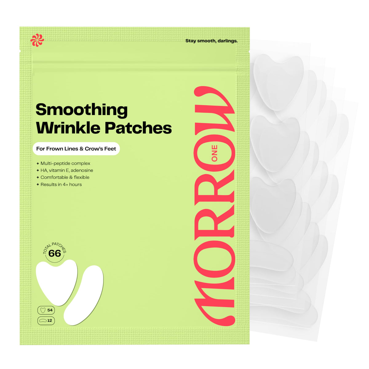 Morrow front packaging showing product count and overnight benefit