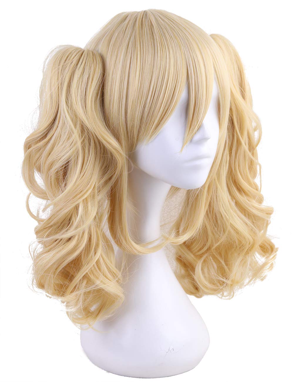 morvally back style shot displaying smooth bob silhouette and detachable clip-in ponytails for versatility