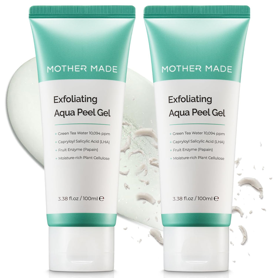 MOTHER MADE front tube view showing brand and gentle peel benefit