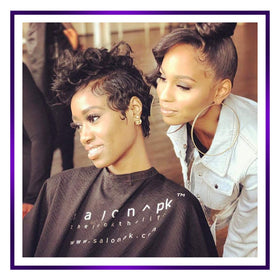 motions Motons being combed through hair demonstrating even distribution benefit