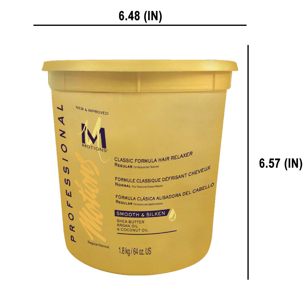 motions Motons 64 oz next to salon tools showing large-size value for pros