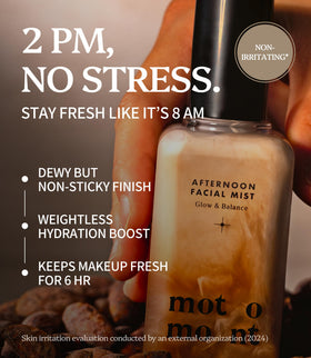 motomont ingredient closeup highlighting hyaluronic acid and botanicals for hydration