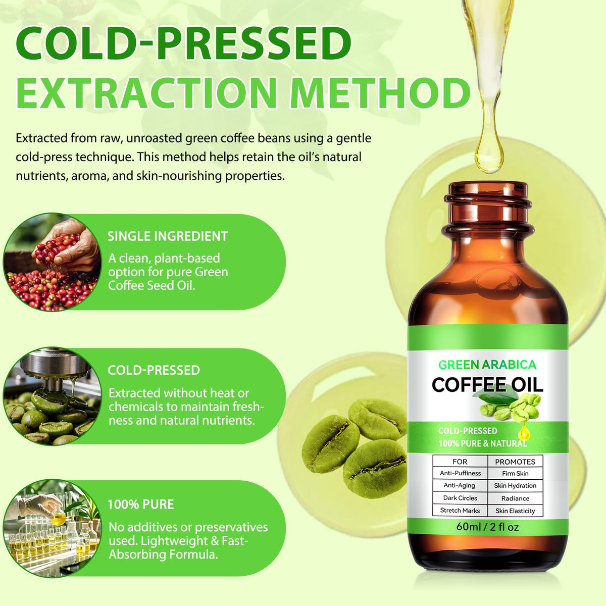 Moulis oil drop on skin demonstrating lightweight absorption and hydration