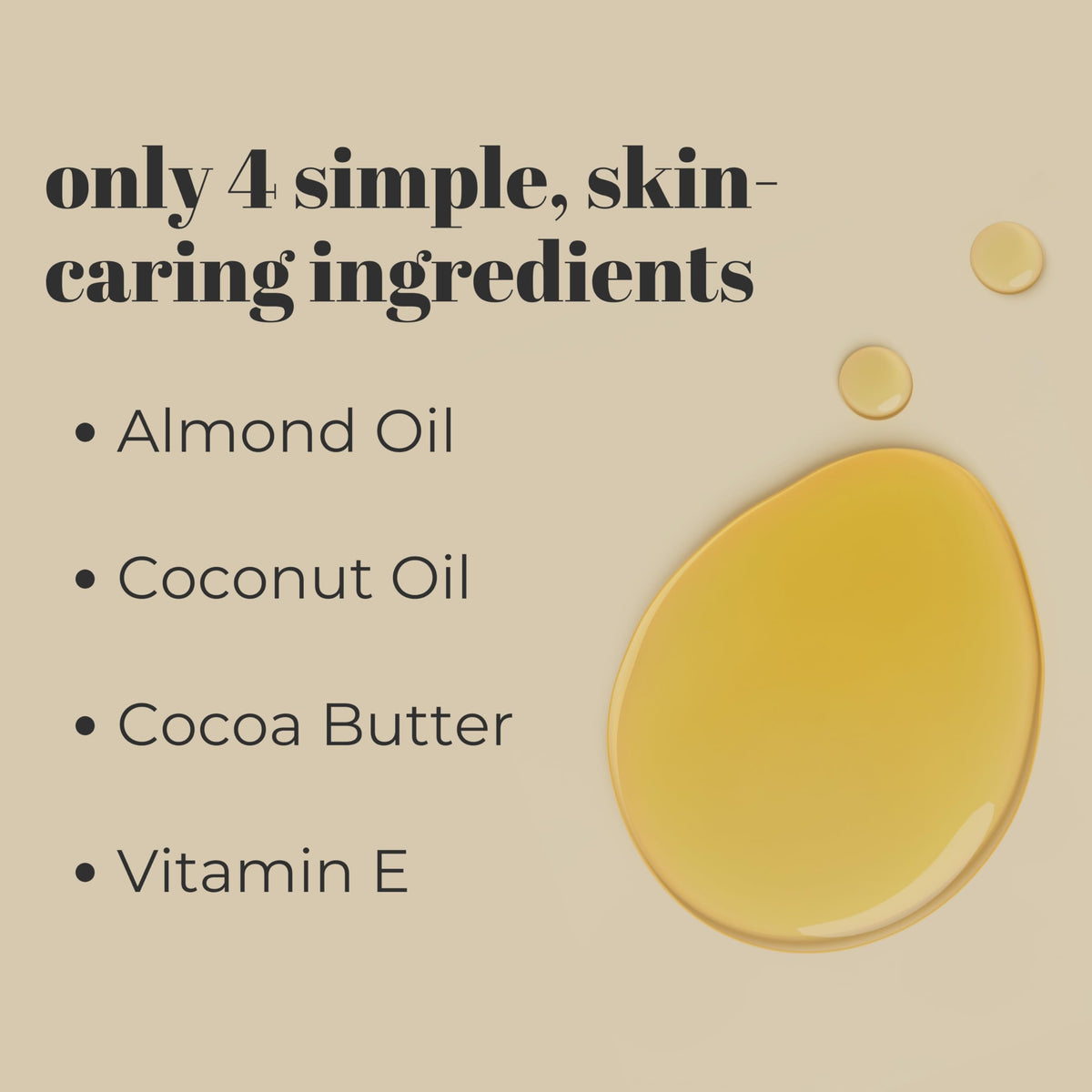 Mountain Ocean bottle beside almond and coconut emphasizing natural ingredient benefits