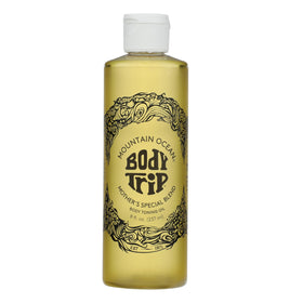 Mountain Ocean front packaging showing bottle and calming label, highlights trusted formula