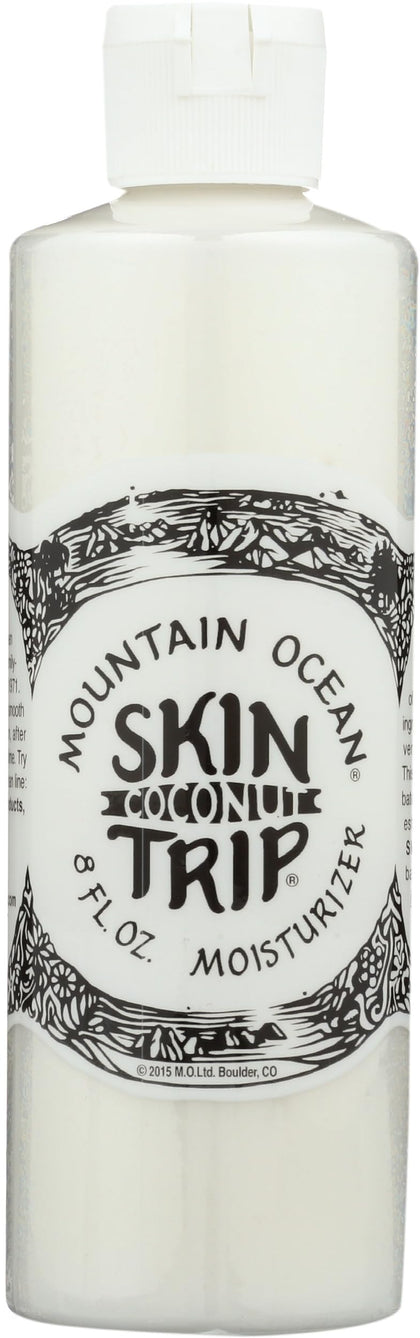Mountain Ocean front packaging showing 8 oz bottle and clear brand labeling for reassurance