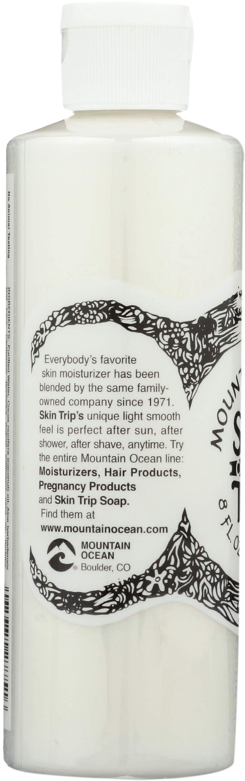 Mountain Ocean product label and ingredients view showing recognizable brand and ingredient transparency