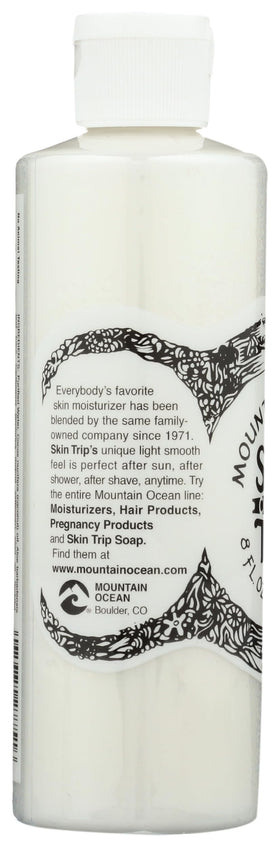 Mountain Ocean open jar top view revealing smooth non-greasy moisturizer texture