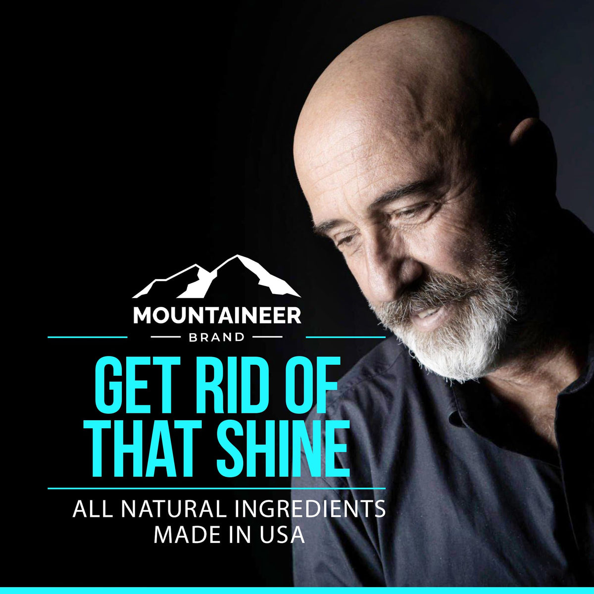 Mountaineer Brand bottle closeup highlighting nozzle and easy application benefit