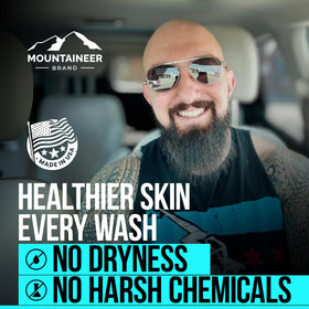 Mountaineer Brand label close-up showing ingredient clarity and natural formulation