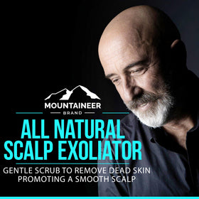 Mountaineer Brand scrub texture close-up showing natural abrasives for effective exfoliation