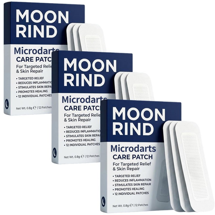MOYEE front packaging showing three-box set and clear benefits