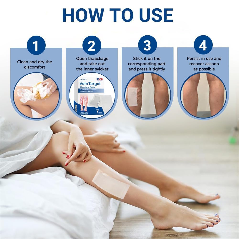 MOYEE patch applied on calf demonstrating discreet wear and comfort