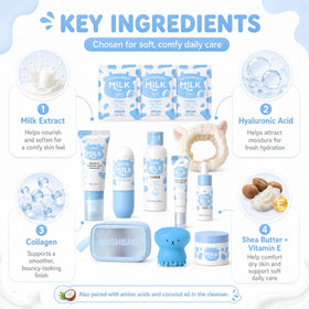 MrCuvaryas cleanser texture closeup demonstrating gentle foam and quick-absorbing benefit