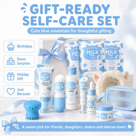 MrCuvaryas face brush and headband showing tools that make cleansing easy and neat
