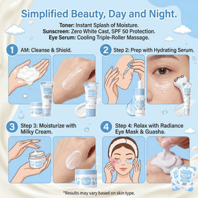 MrCuvaryas gua sha and brush detail showing tools for gentle massage and precise application
