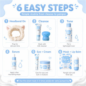 MrCuvaryas lifestyle image of a teen using the set to show everyday approachable skincare