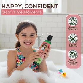 Mrs. Merlo back label close-up listing natural ingredients and benefits