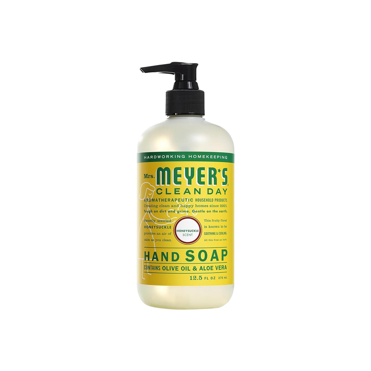 Mrs. MEYER'S Compassion Flower label shot conveying gentle floral scent and softness