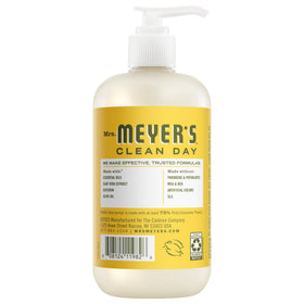 Mrs. MEYER'S Dandelion soap lather texture close-up showing gentle conditioning