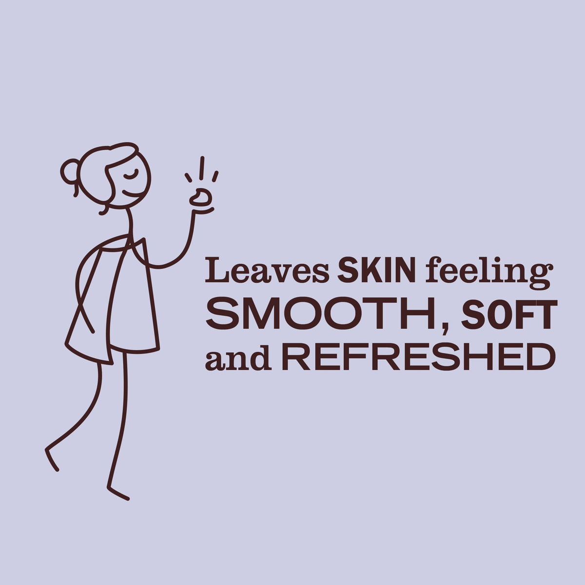 Mrs. MEYER'S lotion applied to arm demonstrating smooth absorption and moisturized skin