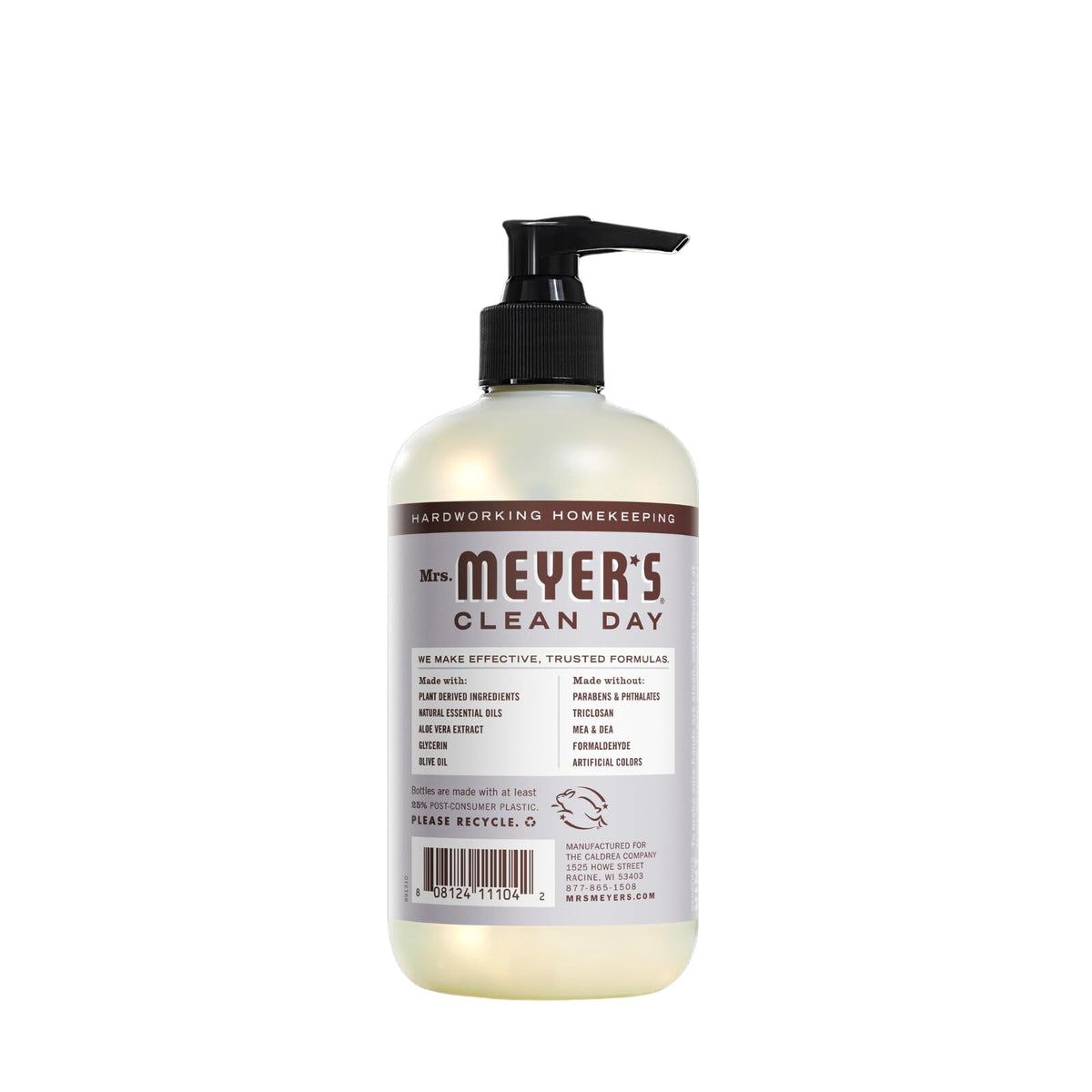 Mrs. MEYER'S Lemon Verbena bottle showing zesty scent and bright cleanse