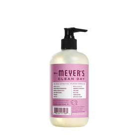 Mrs. MEYER'S Peony bottle close-up emphasizing soft floral scent benefit