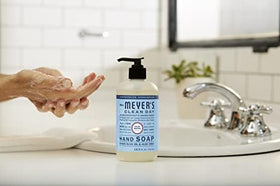 Mrs. MEYER'S bottle on kitchen counter in lifestyle scene indicating fresh scent and everyday use