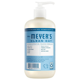 Mrs. MEYER'S lineup of scents on a shelf suggesting personalized scent zones benefit