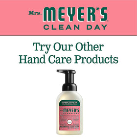 Mrs. MEYER'S bottle staged at a kitchen sink showing refreshing scent benefit