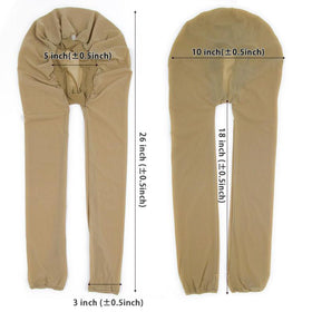 MsFan bonnet fabric close-up highlighting stretch nylon comfort