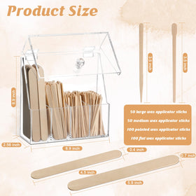 MSHUNKEJI large wax applicator close-up for fast coverage benefit