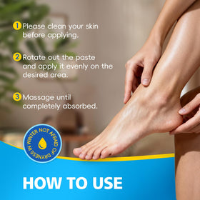 MSMEESUYA sticks in travel bag showing on-the-go foot care benefit