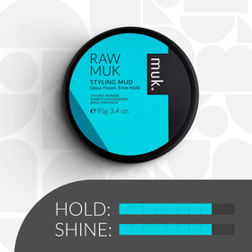 MUK. application on fingers demonstrating spreadability and effortless control