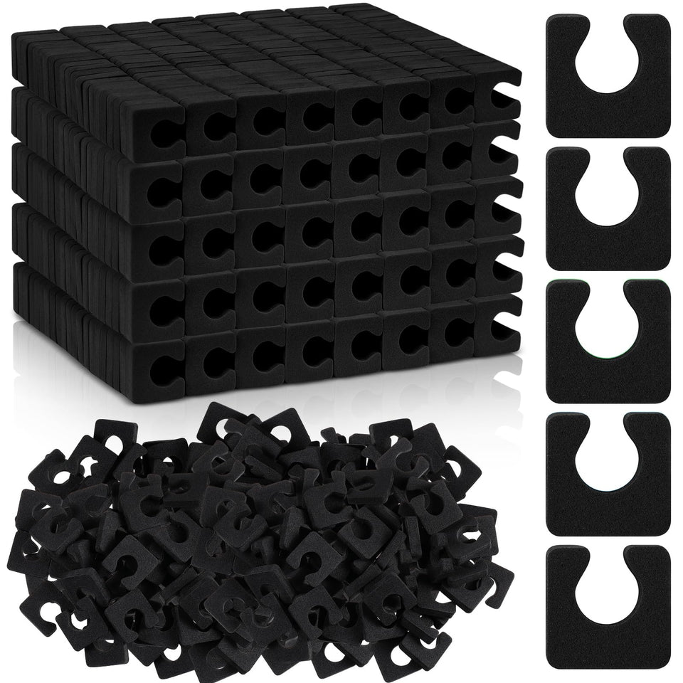 Mumufy front packaging showing many black foam toe separators for bulk use
