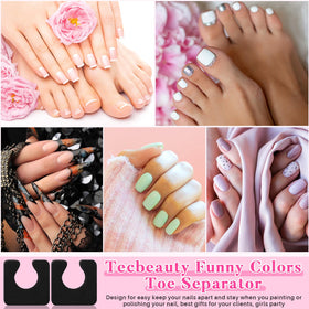 Mumufy separators in a home spa setting offering tidy professional results