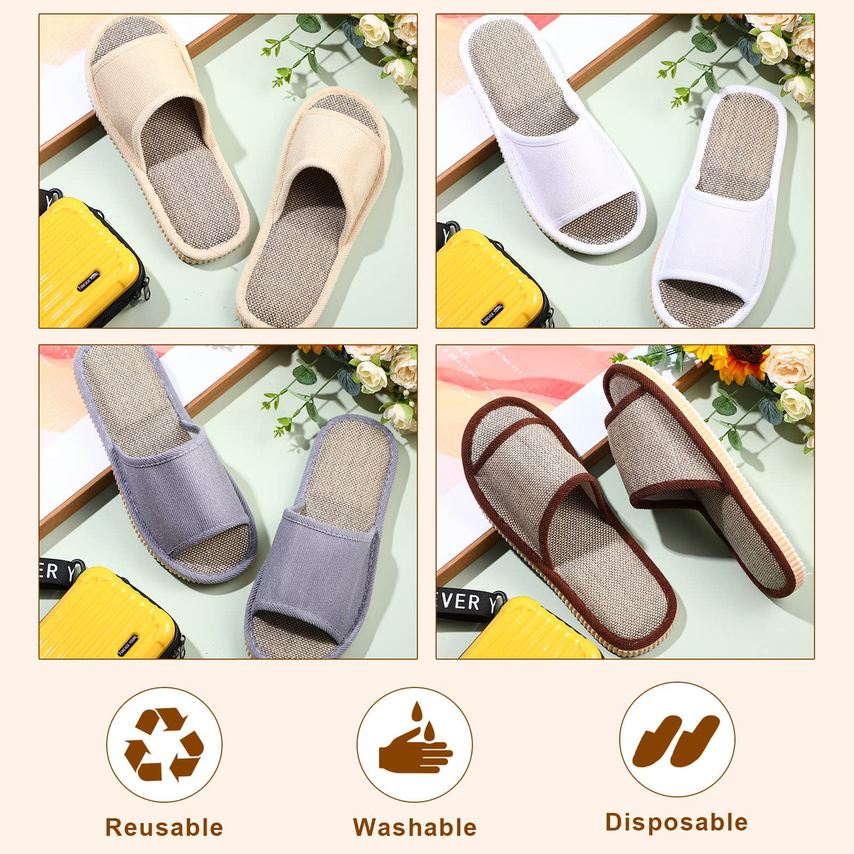 Mumufy slippers in use at spa demonstrating quiet, comfortable wear