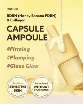 MUMUKI dropper dispensing serum highlighting precise dosage benefit