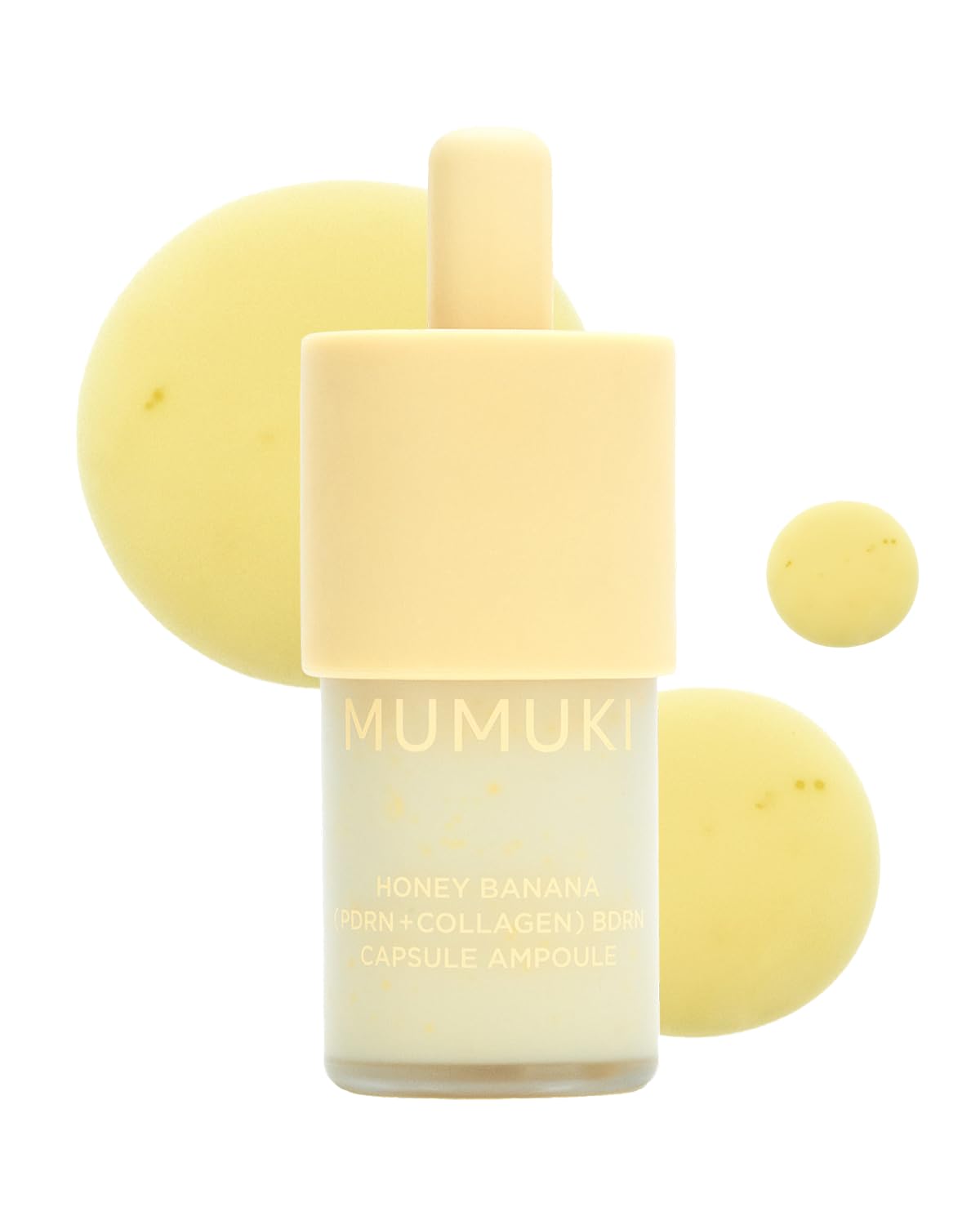 MUMUKI front packaging of ampoule showing label and size benefits