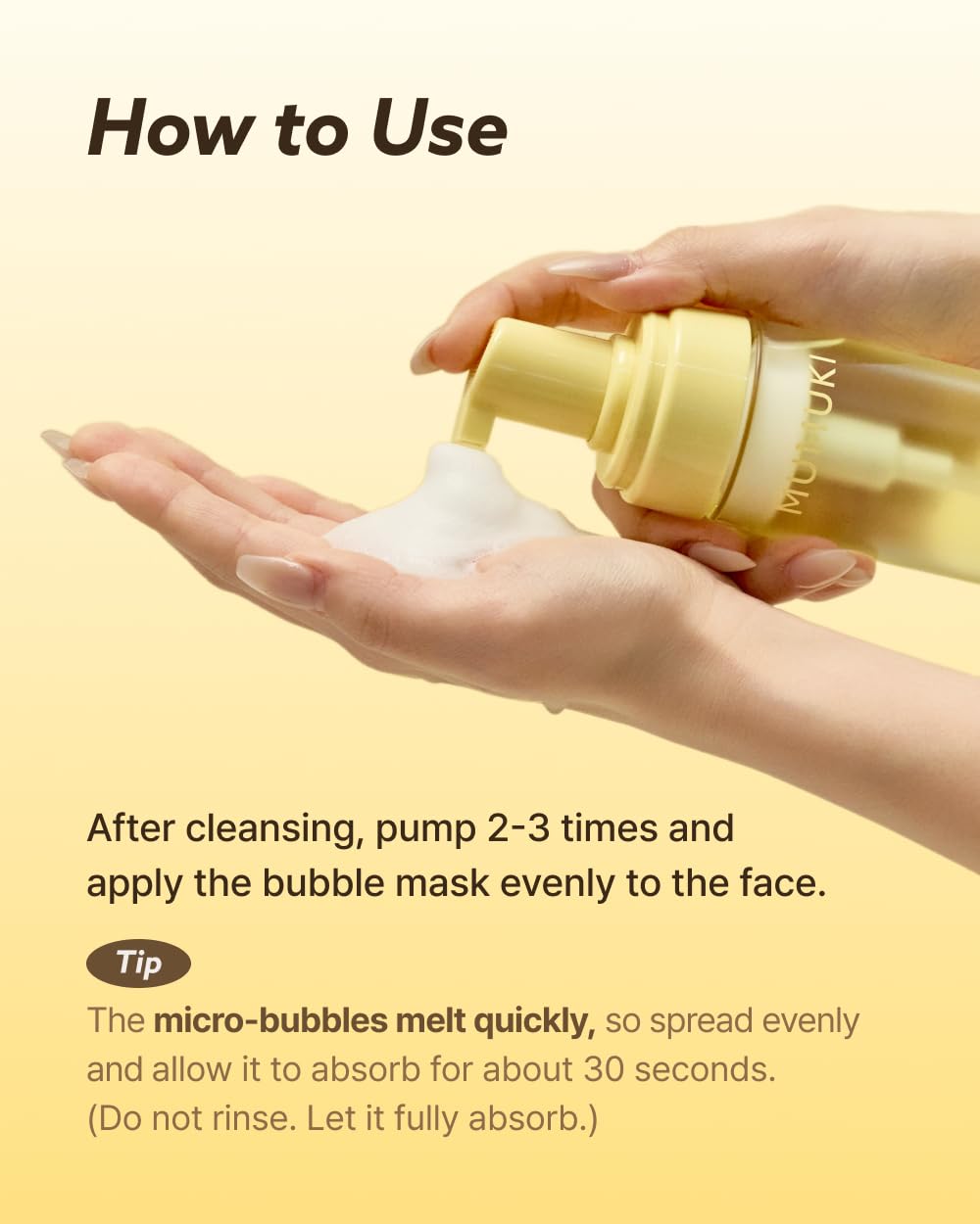 MUMUKI on bathroom vanity showing usage and simple routine convenience