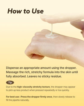 MUMUKI application in hand demonstrating easy spread and absorption benefit