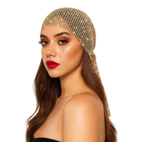 Munyee Hua front packaging shows gold headpiece and benefits instant sparkle